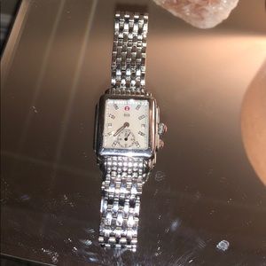 Michele deco diamond watch